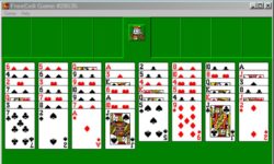 Пасьянс Солитер FreeСell Windows