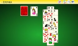 Пасьянс Ёлочка