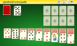 Пасьянс Двойной Клондайк