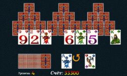Игра Пасьянс Три Пика Фэнтези